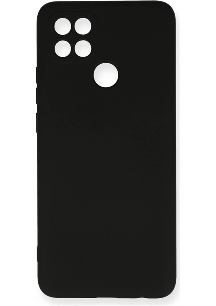 A15 Kılıf Nano Içi Kadife Silikon - Siyah