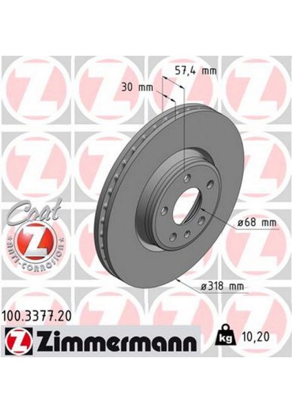 Mtxdpn Ön Fren Diski A4 Allroad B9 8WH-8WJ -A4 B9 8W2-8WC -A4 B9 Avant 8W5-8WD -A5 F53-F5P -A5 Converti 0986479E49-DF6950S