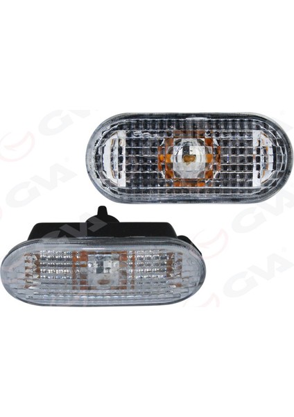 Mtxdpn Yan Sinyal Çamurluk Beyaz Buzlu Cam