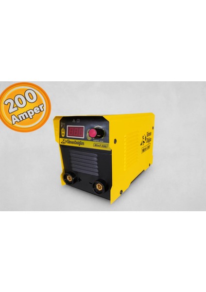 200 Amper Mini Inverter Kaynak Makinesi Dijital Göstergeli