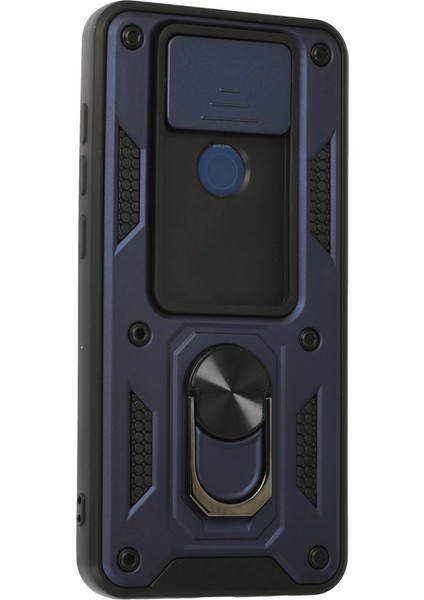 Note 9 Kılıf Pars Yüzüklü Silikon - Lacivert modelleri