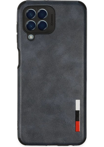 M33 Kılıf Loop Deri Silikon - Lacivert