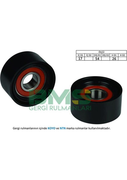 Mtxdpn Eksantrik Gergi Rulmani 906-315-515 Cdi- 639 Vito 113 Cdi 2010