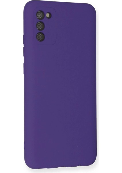 A03S Kılıf Nano Içi Kadife Silikon - Mor modelleri