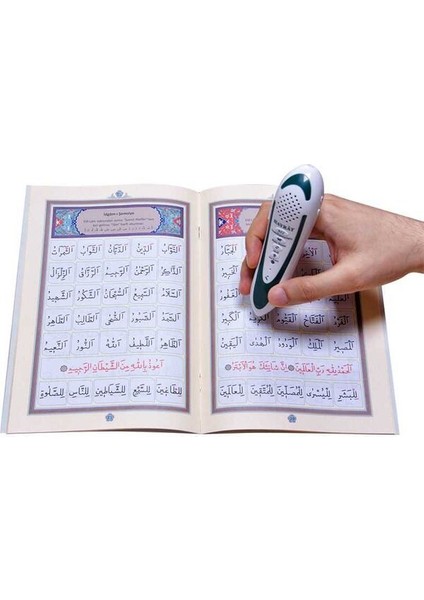 Kuran Okuyan Kalem Rahle Boy Kuran Elifba Cevşenli Eğitim Seti - Lüks Kutulu Lila modelleri