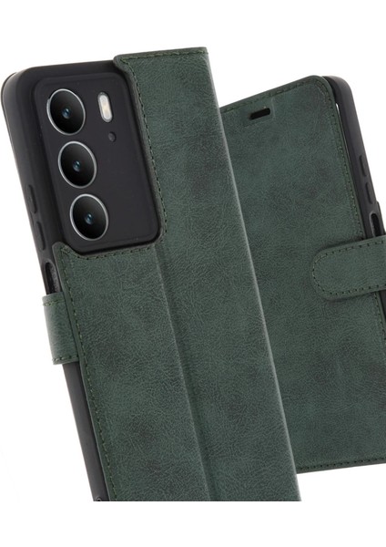 C75 4g S Kapaklı Kılıf - Koyu Yeşil fiyatları