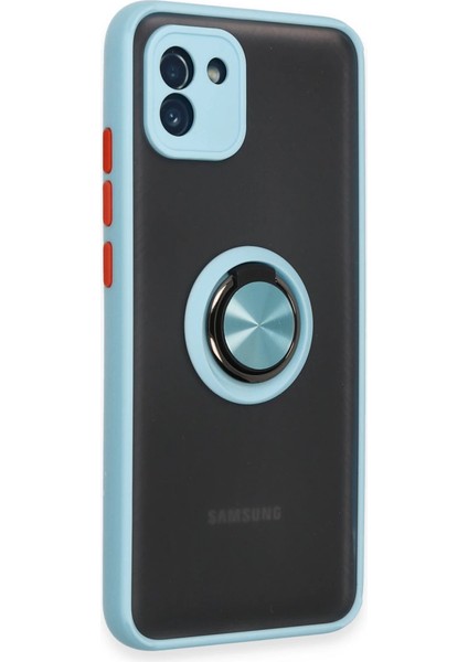 A03 Kılıf Montreal Yüzüklü Silikon Kapak - Buz fiyatları