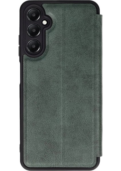 A56 Kılıf Flip Cover - Koyu Yeşil