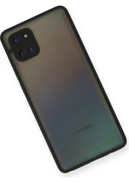 A81 / Note 10 Kılıf Montreal Silikon Kapak - Siyah modelleri