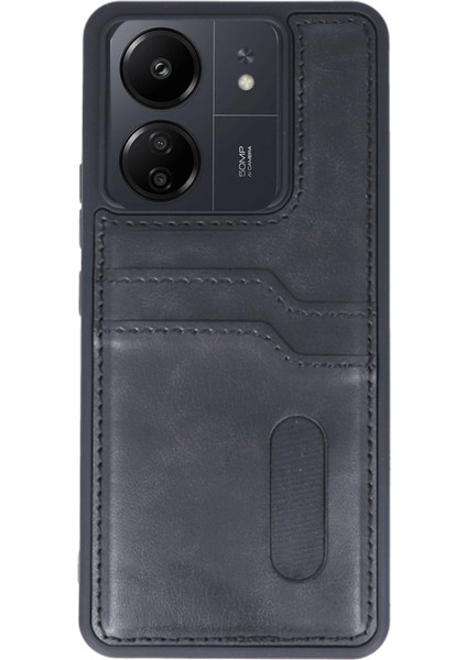 13C Kılıf Sara Kartvizitli Deri Kılıf - Siyah fiyatları