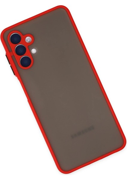 A04S Kılıf Montreal Silikon Kapak - Kırmızı modelleri