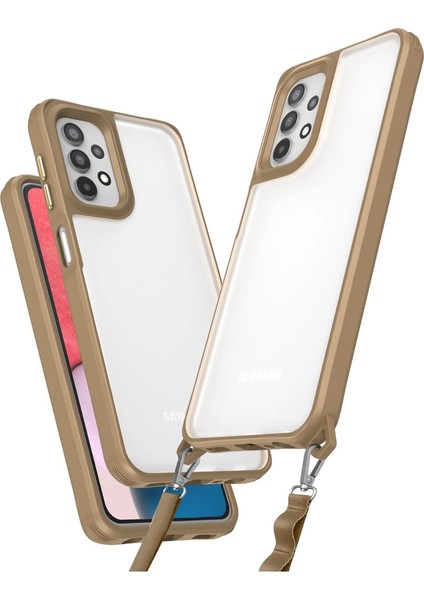 A32 Kılıf Penta Silikon Kılıf - Çöl Titanyum