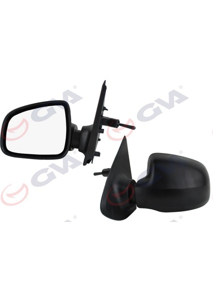 Mtxdpn Diş Dikiz Aynasi Sol Sandero Stepway 12 Mekanik Siyah Kapak Konveks VM-6804L