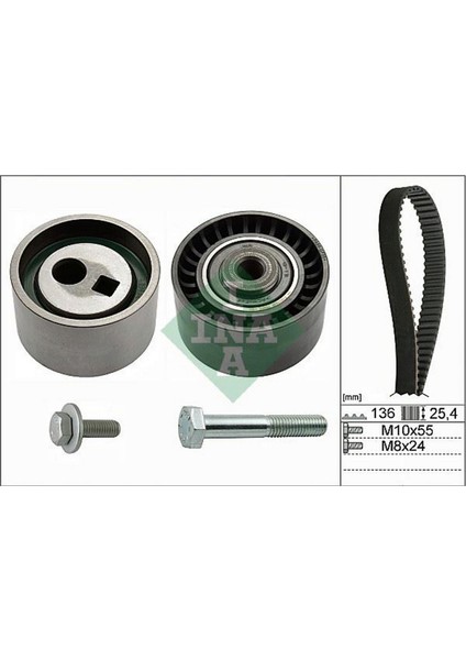 Mtxdpn Eksantrik Gergi Kiti P306 2.0-P406 1.8 16V-P605-P806 2.0 16V-XSARA-XANTIA 1.8i 16V-2.0 16V Rfv-Lfy