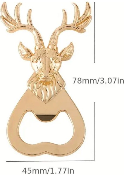 Zarif Metal Geyik Başı Şişe Açacağı fiyatları