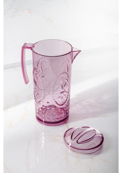 Akrilik Magic 2,3 Lt Mürdüm Sürahi ( Cam Değildir !!! ) fırsatları