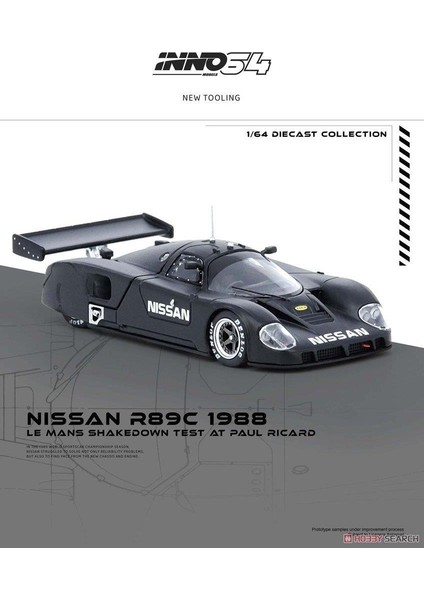 1/64 Nissan R89C Le Mans Shakedown fırsatları