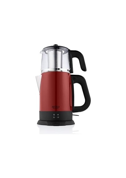 IH33204 Demli Stil Kırmızı Cam Çay Makinesi