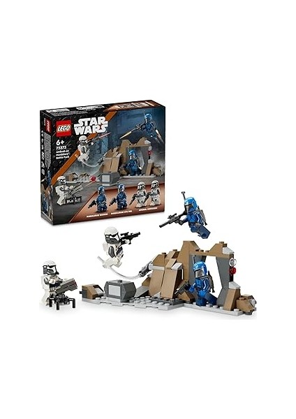Star Wars: The Mandalorian Mandalore Pususu Savaş Paketi 75373-6 Yaş ve Üzeri Çocuklar Için 4