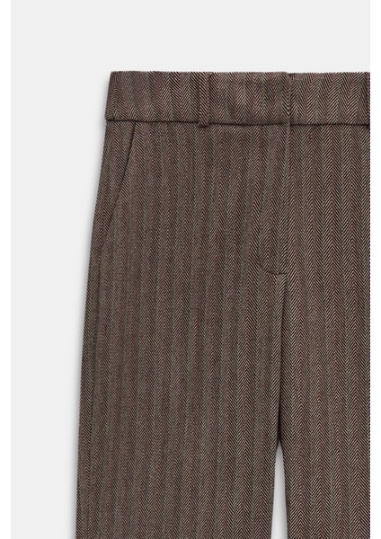 Balıksırtı Toka Detaylı Blazer Pantolon Takım