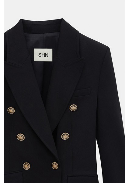 Dikiş Detaylı Kruvaze Blazer Pantolon Takım fırsatları