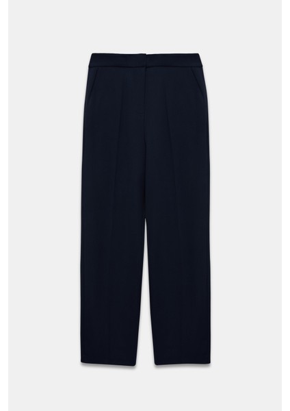 Dikiş Detaylı Kruvaze Blazer Pantolon Takım