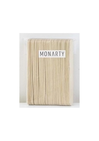 Monarty Jocco Ahşap Çubuk- Abeslang Dil Çubuğu 15 cm 50'li