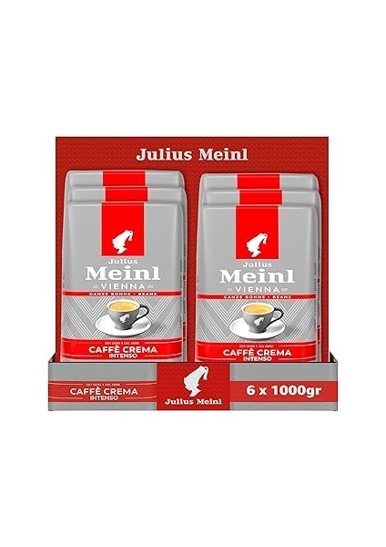 Julius Meinl Caffè Crema Intenso Kahve 1 Kg, 6 Adet