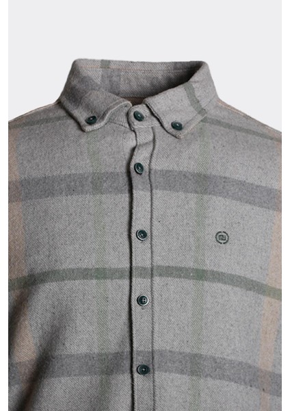 Erkek Kışlık Oduncu Gömlek Gri 7205 fiyatları