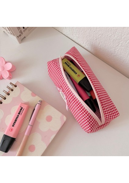 Pötikare Desenli Kalemlik & Makyaj Çantası
