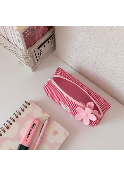Pötikare Desenli Kalemlik & Makyaj Çantası