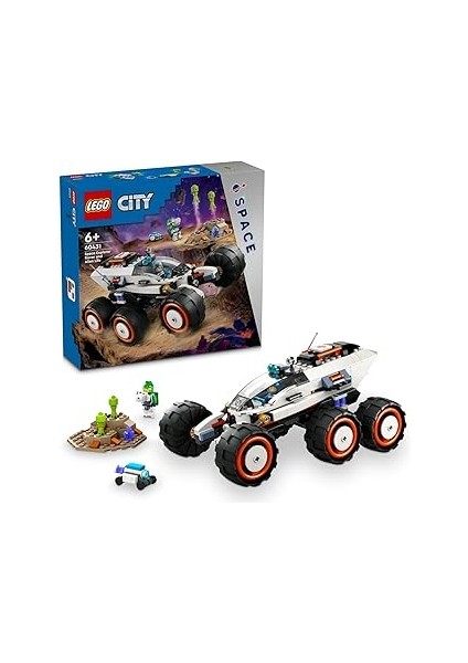 City Uzay Keşif Robotu ve Uzaylı Canlı 60431-6 Yaş ve Üzeri Kız ve Erkek Çocukları Için Astron