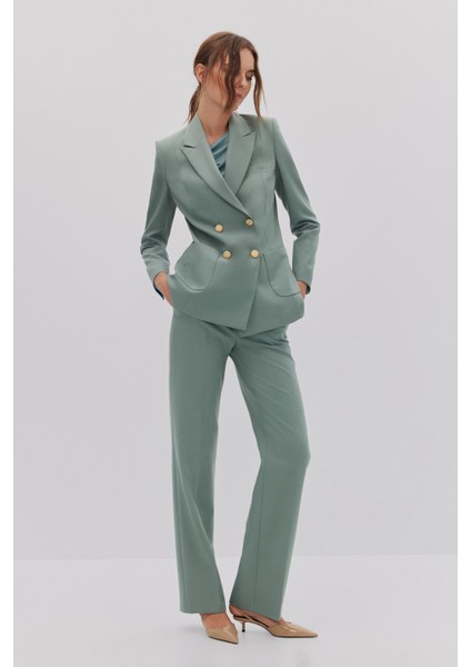 Kruvaze Blazer Pantolon Takım indirimleri