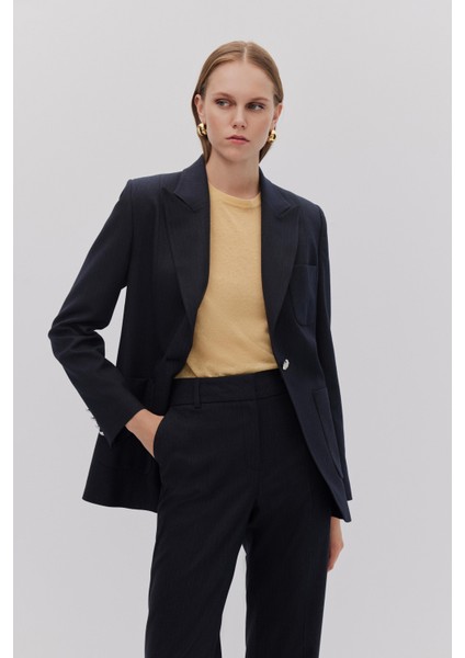 Çizgili Blazer Pantolon Takım fiyatları