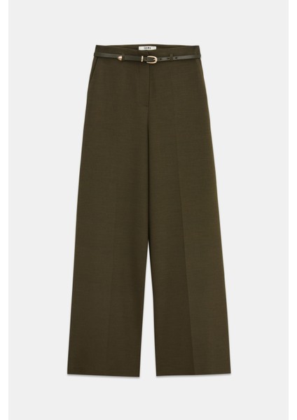 Düğmeli V Yaka Yelek Pantolon Takım