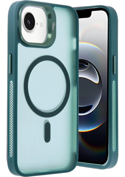 Joko Iphone 16E Flet Kapak - Koyu Yeşil