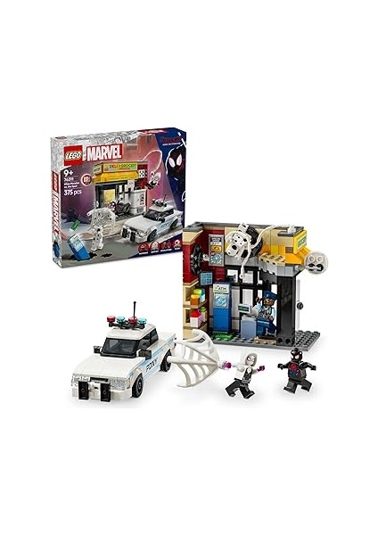 | Spider-Verse: Miles Morales, Spot'a Karşı 76311-9 Yaş ve Üzeri Çocuklar Için Süper Ka