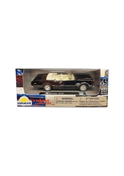Newray 1:43 Diecast Koleksiyon Metal Araba 1966 Oldsmobile 4-4-2