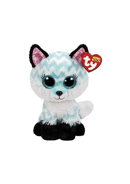 Ty Beanie Boo Atlas Aqua Chevron Tilki 15 cm