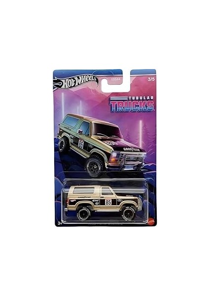 Hot Wheels Tubular Trucks 1985 Ford Bronco HRR97