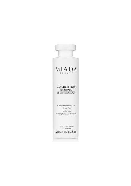 Miada Beauty Anti-Hair Loss Shampoo - Dökülme Karşıtı Şampuan 250 ml