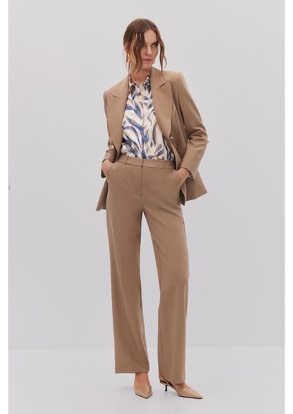 Kruvaze Blazer Pantolon Takım modelleri