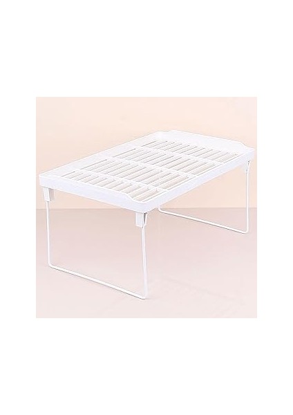 Promosyonca Metal Ayaklı Mutfak Veya Banyo Rafı, Tezgah Üstü Organizer, Dolap Içi Raf Düzenleyici,