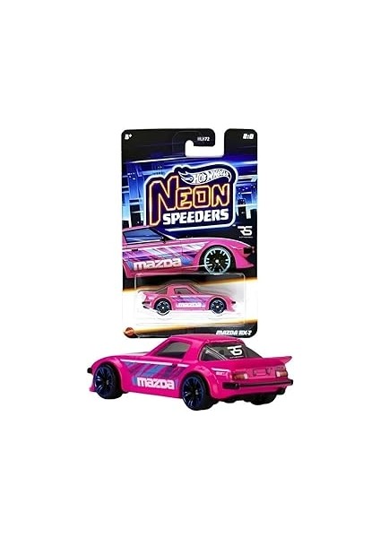 Hot Wheels Neon Yarışçılar - Mazda Rx-7 JCB01