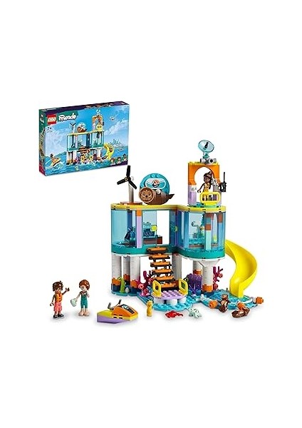 Lego® Friends Deniz Kurtarma Merkezi 41736 Oyuncak Yapım Seti, Çocuklar Için Hediye Önerisi (376 Pa