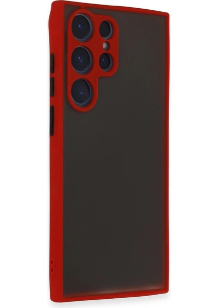 S22 Kılıf Montreal Silikon Kapak - Kırmızı fiyatları