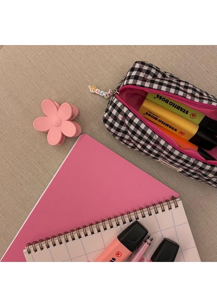 Pötikare Desenli Baklava Nakış Detaylı Kalemlik & Makyaj Çantası modelleri