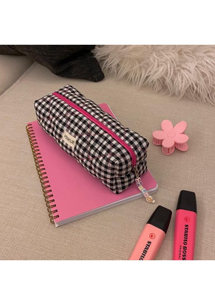 Pötikare Desenli Baklava Nakış Detaylı Kalemlik & Makyaj Çantası indirimleri