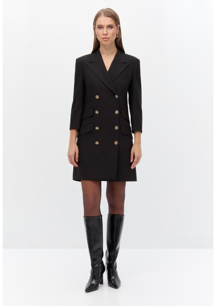 Kruvaze Mini Blazer Elbise fiyatları