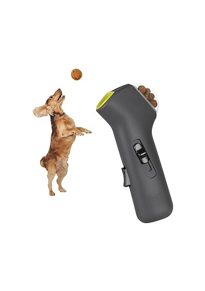 Busstier Köpek Mama Fırlatma Oyuncağı 18 cm Mekanik Ödül Maması Fırlatıcı Köpek Eğitimi ve Oyun Ara